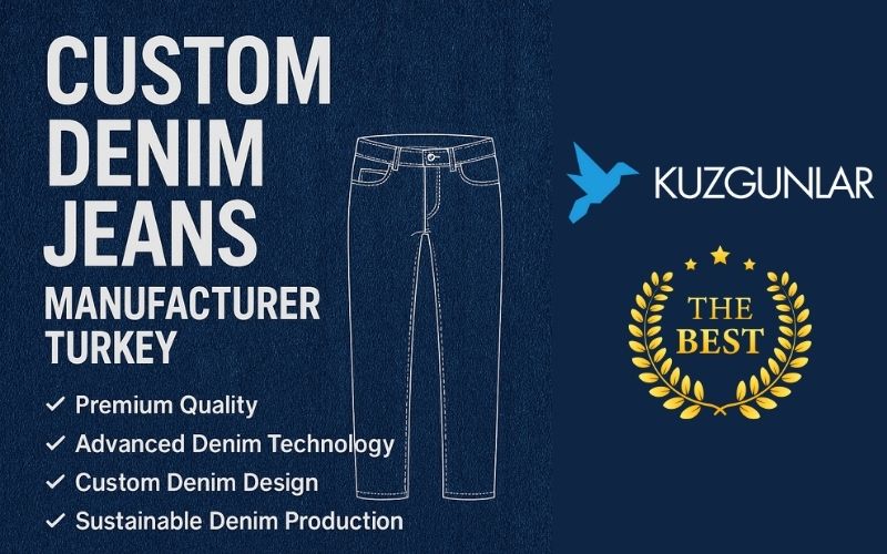 Why Is Kuzgunlar the Best Custom Denim Jeans Manufacturer in Turkey